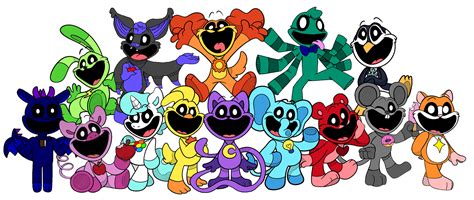 Smiling Critters by enzoaisha on DeviantArt