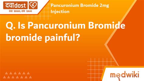 Pancuronium Bromide 2mg Injection - Raman Weil Pvt Ltd | Buy generic medicines at best price ...