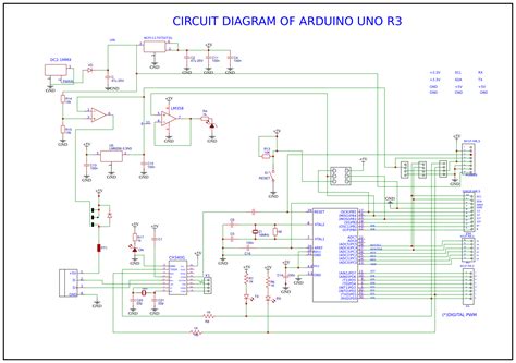 Arduino Uno R3 Schematic Explained Atmel Atmega328p Datashee