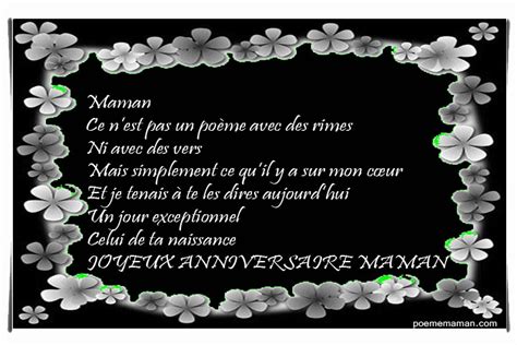 poeme 50 ans maman