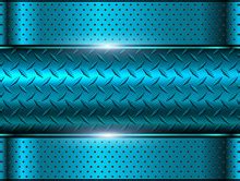 Blue Diamond Plate Background Free Stock Photo - Public Domain Pictures