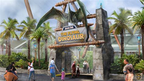 team M O B I U S - Universal Studios Japan: Jurassic Park - The Flying Dinosaur