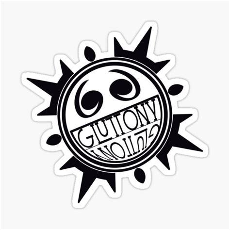 "Gluttony (Gluttony)" Sticker for Sale by BrockenRocket23 | Redbubble