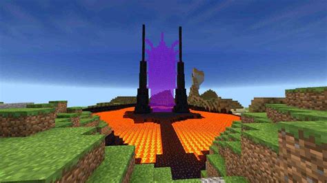 That ScArY Nether Portal ╰_╯ | Minecraft Amino