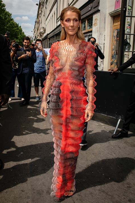 Céline Dion Takes Iris van Herpen’s Couture to the Streets | Vogue