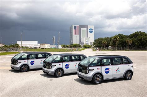 NASA receives Canoo's EV Artemis crew vans