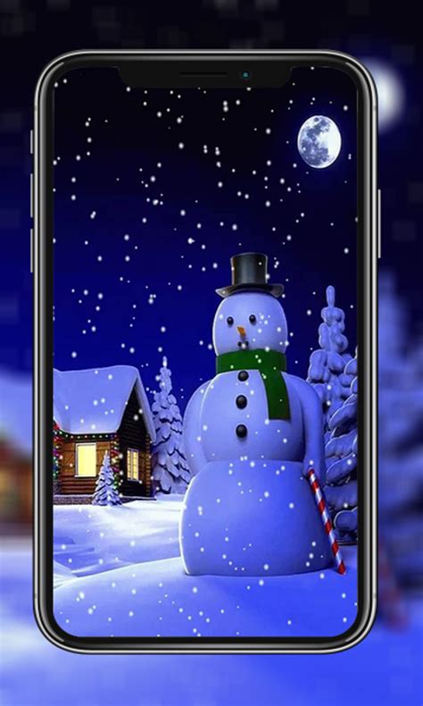 Christmas Snowman Wallpaper