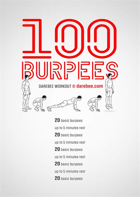 100 Burpees Workout