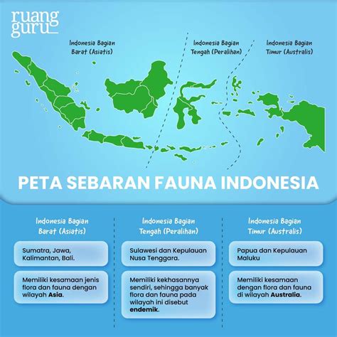 Faktor dan Zona Persebaran Flora & Fauna di Indonesia | Geografi Kelas 11