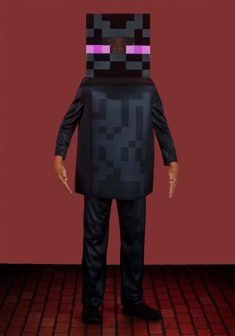 Deluxe Minecraft Child Enderman Costume