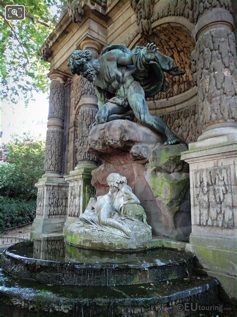 Photos of Polyphemus, Acis and Galatea statues in Luxembourg Gardens ...