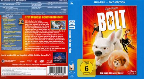 Bolt Blu-Ray DVD Cover (2008) R2 German