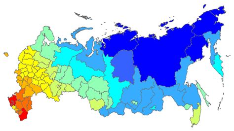 Climate Maps for Russia | CGA-Legacy