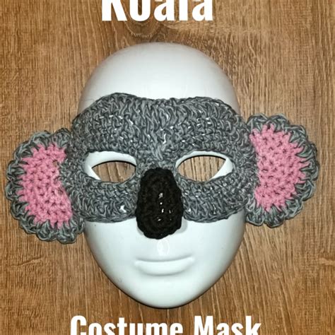 Koala Bear Costume Mask