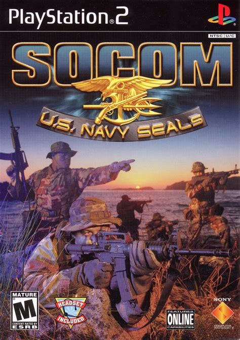 SOCOM: U.S. Navy SEALs cover or packaging material - MobyGames