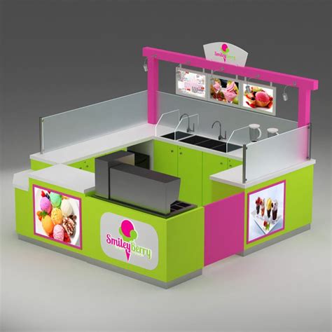 Popular Ice Cream Kiosk with Beautiful Design for Sale