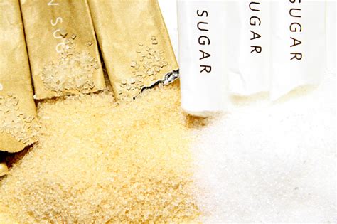 Raw Sugar Vs White Sugar Stock Photo - Download Image Now - Backgrounds, Dance Cane, Drink - iStock