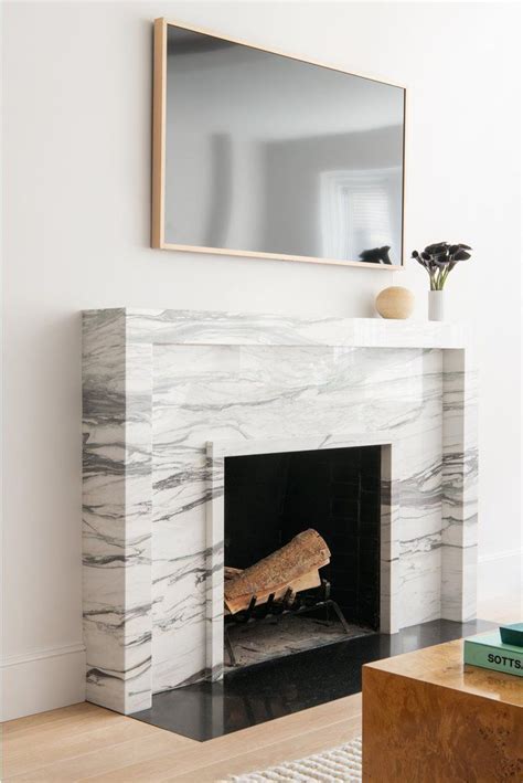 Modern Marble Fireplace Surround – I Am Chris