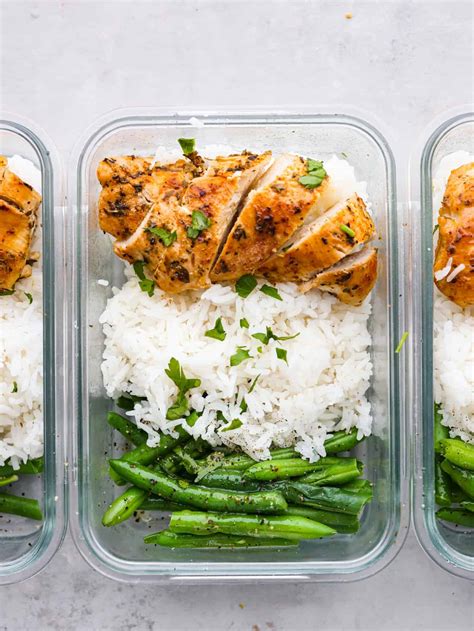 Chicken and Rice Meal Prep Bowls | The Recipe Critic