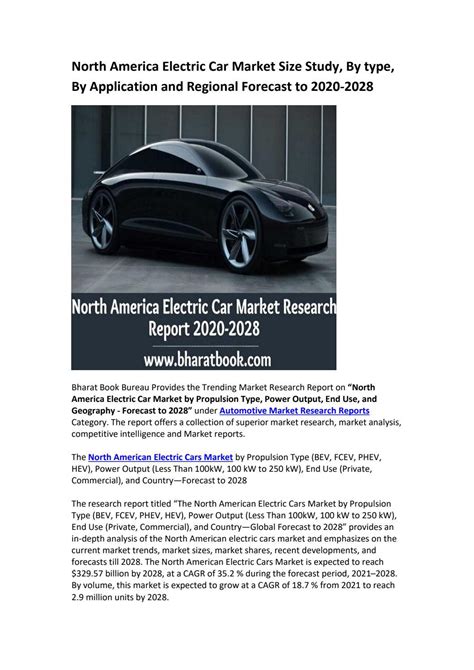 North America Electric Car Market Research Report 2020-2028 by James Grey - Issuu