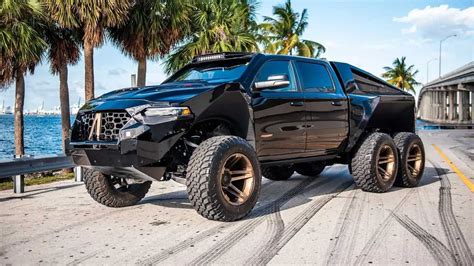 Bonkers Juggernaut 6X6 Was Once A Ram TRX, Can Be Your For $297,999