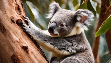 How have koalas adapted to their environments?