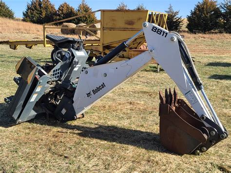 Bobcat 8811 Skid Steer Backhoe Attachment BigIron Auctions