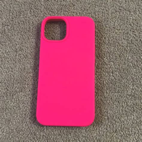 Hot Pink iPhone 13 Case in 2024 | Pink phone cases, Preppy phone case, Pink iphone cases