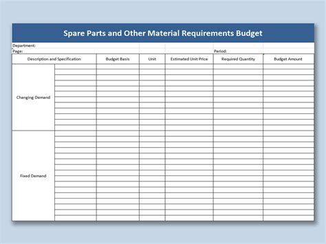 Spare Parts Inventory List Template | Reviewmotors.co