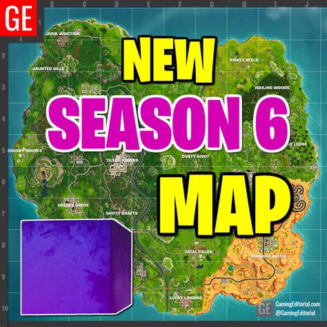 Fortnite Battle Royale Season 6 Map Changes & New Locations