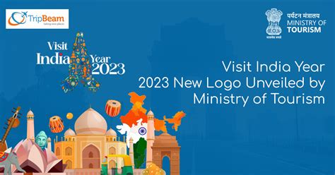 Visit India Year 2023 New Logo Unveiled by Ministry of Tourism - Tripbeam CA