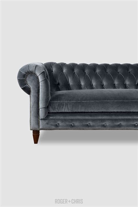 Chesterfield Sofa Velvet Fabric | Home Sofa