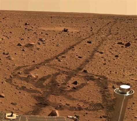 Mars Rover Tracks Erased From Existence - Universe Today