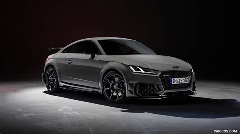 Audi TT RS Coupé Iconic Edition | 2023MY (Color: Nardo Grey) | Front Three-Quarter