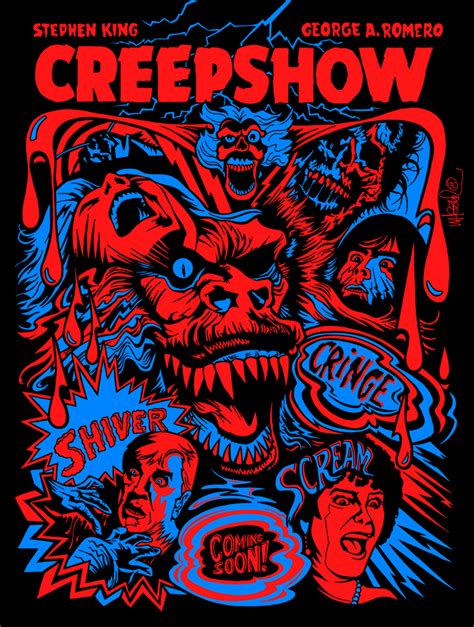 Creepshow Print For Hero Complex Gallery’s “King For A Day” Show | Poster By JeremyWheeler