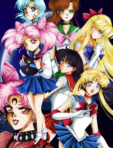 Sailor Moon R with background by Air-Hammer on DeviantArt