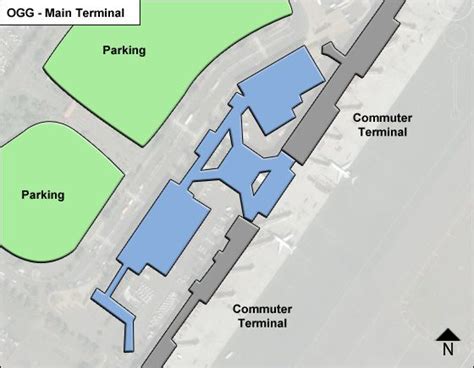 Kahului Airport Terminal Map