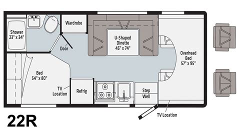 Winnebago Class C Motorhome Floor Plans | Floor Roma