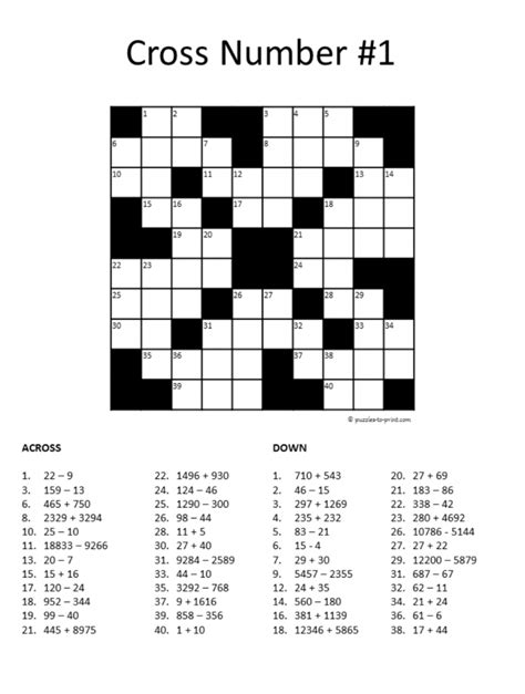 Printable Word Puzzles For 8 Year Olds - Printable Crossword Puzzles