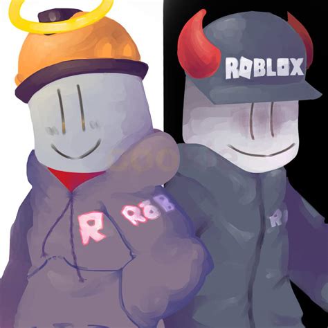 (dibujo); dualidad, builderman y roblox | 🌀Roblox Amino en Español🌀 Amino