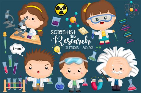 Kids Science Clip Art