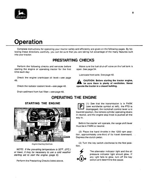 JOHN DEERE 2030 TRACTOR OPERATORS MANUAL – PROFMANUAL