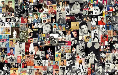 Elvis Presley Collage Art - Elvis Presley Fan Art (43760098) - Fanpop