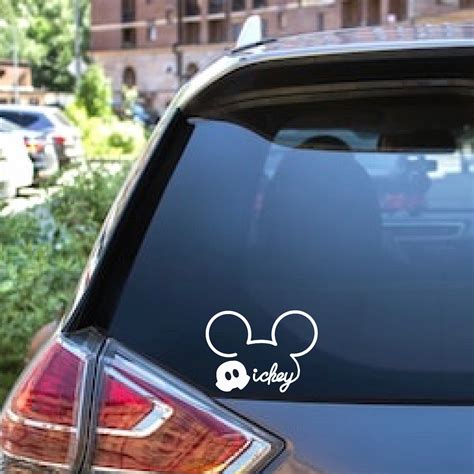 Mickey Mouse Disney Inspired Decal Disney Vinyl Sticker Car | Etsy