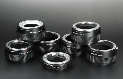 Shoten announces a new line of Nikon Z lens adapters | L-Mount Forum