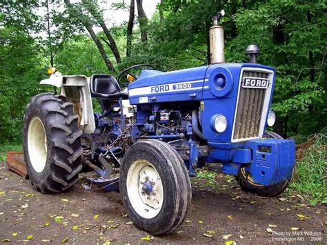 Ford tractor...may not be new and it might be painted blue but Deere doesn't have a clue what ...