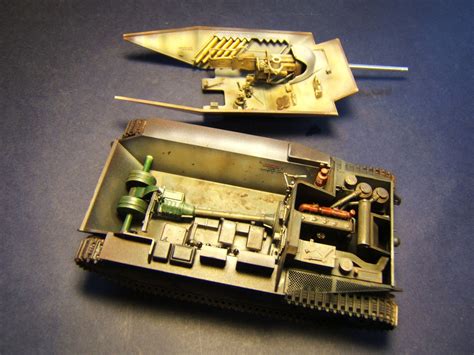 Dave's Tank Workshop : Hetzer with interior #1