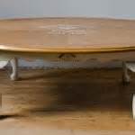 Shabby Chic Oval Coffee Table no. 01 - Touch the Wood