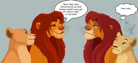 Simba and Nala vs Simba and Nala by KingSimba on DeviantArt