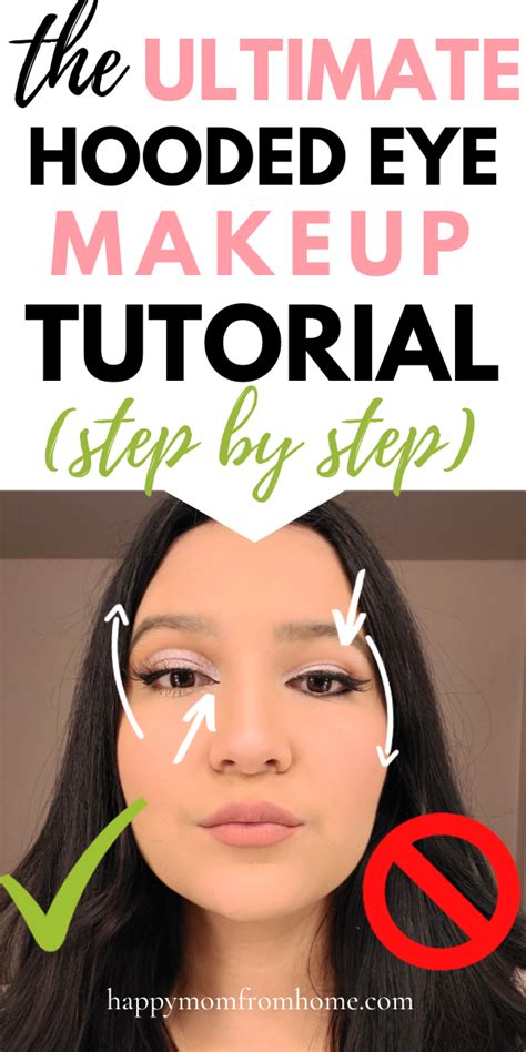 Best Makeup for Hooded Eyes: Step by Step Tutorial (with pictures ...